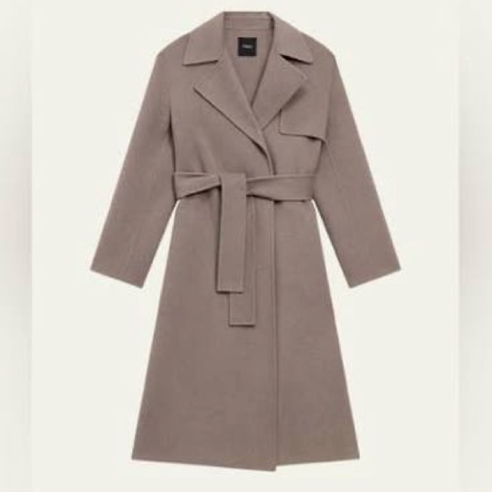 Theory Short Oaklane Trench Coat